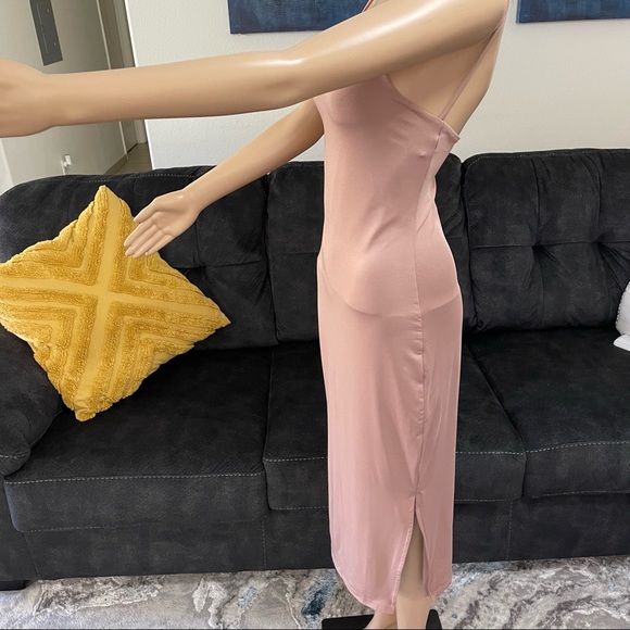 Privacy Please Mona Midi Dress in Mocha - Picture 6 of 10